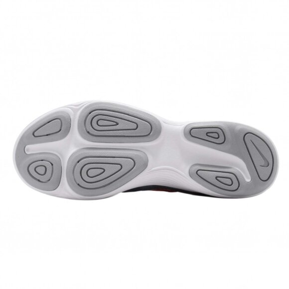 Men's Nike Revolution 4 Cool Grey Habanero Red Shoes size 8.5 - Picture 4 of 6